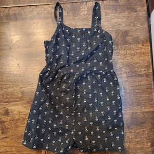 Carters Kid Girl Romper, Black, Size 4